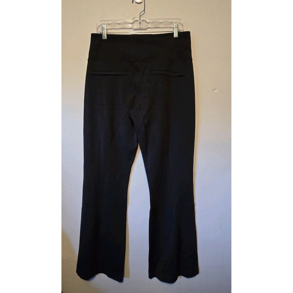Athleta NWT Delancey Flare Pants Women's LG Black #986044 Work Office Stretch - Picture 11 of 12